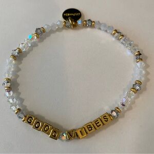 Little Words Project “Good Vibes” Beaded Bracelet
